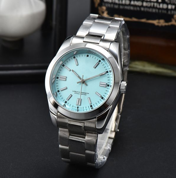 wristwatches for men 2023 new mens watches three stitches quartz watch luxury brand designer clock steel belt fashion role montre de luxe oy, Slivery;brown
wristwatches for men 2023 new mens watches three stitches quartz watch luxury brand designer clock steel belt fashion role montre de luxe oy, Slivery;brown