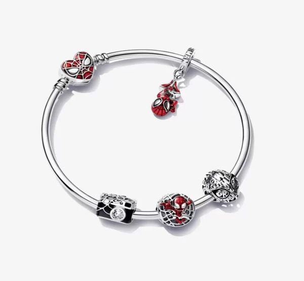 high polish bangle 100 925 sterling silver spider pendant charm bracelet fashion wedding jewelry set making for women gifts2507151, Black
high polish bangle 100 925 sterling silver spider pendant charm bracelet fashion wedding jewelry set making for women gifts2507151, Black