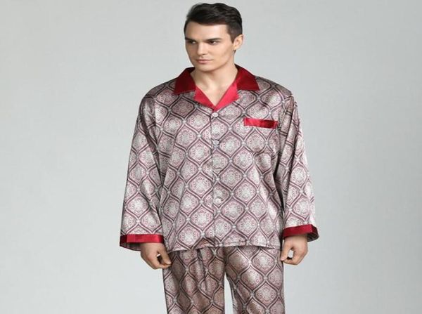 mens silk satin pajamas set spring summer long sleeve cardigan male satin sleepwear plus size xxxl pyjamas hombre suit95662702008012, Black;brown
mens silk satin pajamas set spring summer long sleeve cardigan male satin sleepwear plus size xxxl pyjamas hombre suit95662702008012, Black;brown
