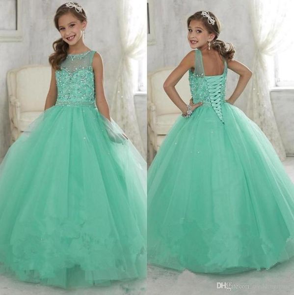 2019 cute mint green little girls pageant dresses tulle sheer crew neck beaded crystals corset back flower girls birthday princess2658363, White;red
2019 cute mint green little girls pageant dresses tulle sheer crew neck beaded crystals corset back flower girls birthday princess2658363, White;red