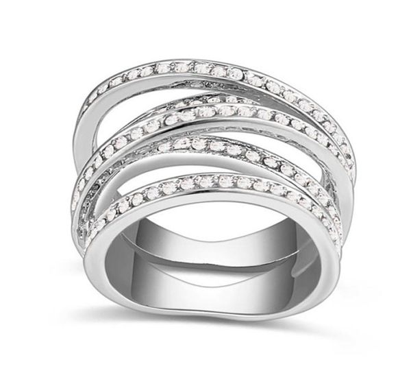 new arrival for famous brands design nickel plated spiral wedding rings made with austrian elements crystal gift6806588, Silver
new arrival for famous brands design nickel plated spiral wedding rings made with austrian elements crystal gift6806588, Silver
