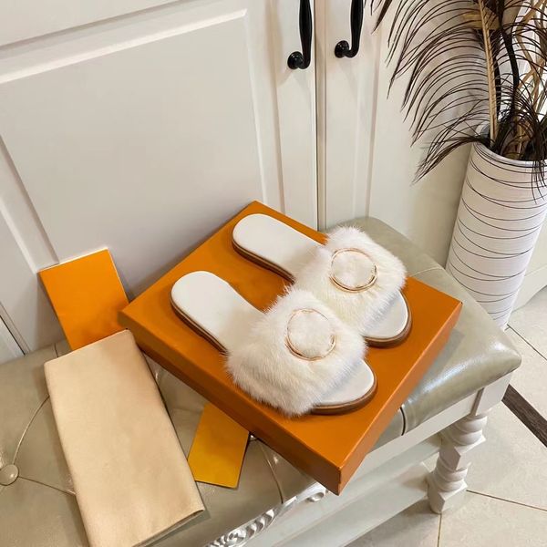 2023 sides designer sandal designer shoes mink slippers candy color series level version mink fur surface sheepskin lining genuine leather o, Black
2023 sides designer sandal designer shoes mink slippers candy color series level version mink fur surface sheepskin lining genuine leather o, Black