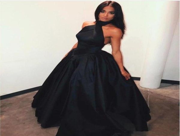 black satin a line evening dresses 2019 halter neck sleeveless prom dresses backless formal party gowns6202261, Black;red
black satin a line evening dresses 2019 halter neck sleeveless prom dresses backless formal party gowns6202261, Black;red