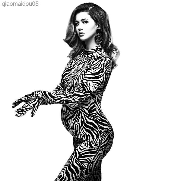 maternity bodysuit zebra print stretchy fabric gown for p shoot pregnancy dresses glove long sleeve pgraphy props l230712, White
maternity bodysuit zebra print stretchy fabric gown for p shoot pregnancy dresses glove long sleeve pgraphy props l230712, White