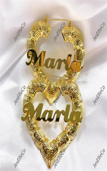 70mm custom earrings love shape hiphop bamboo hoop earrings customizable customize name earrings bamboo style 2009239265546, Golden;silver
70mm custom earrings love shape hiphop bamboo hoop earrings customizable customize name earrings bamboo style 2009239265546, Golden;silver