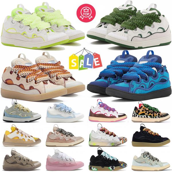 luxury designer mesh lavins casual shoes men women laceup extraordinary embossed leather curb sneakers calfskin rubber nappa platformsole la, Black
luxury designer mesh lavins casual shoes men women laceup extraordinary embossed leather curb sneakers calfskin rubber nappa platformsole la, Black