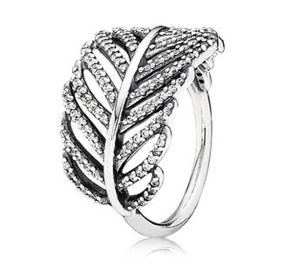 cluster rings authentic 925 sterling silver shimmering feather ring for women anniversary party trendy gift fine europe jewelry7147692, Golden;silver
cluster rings authentic 925 sterling silver shimmering feather ring for women anniversary party trendy gift fine europe jewelry7147692, Golden;silver