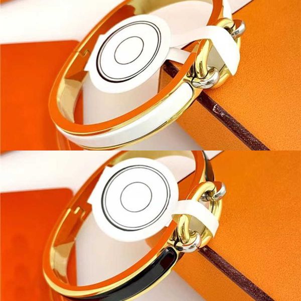 luxury bracelet her max designer h pig nose bangles enamel bracelets new anchor chain 8 figure buckle couples daily accessories party weddin, Black
luxury bracelet her max designer h pig nose bangles enamel bracelets new anchor chain 8 figure buckle couples daily accessories party weddin, Black