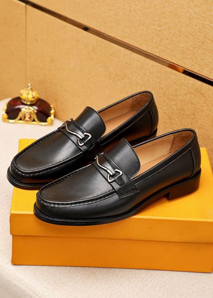 2023 men dress shoes formal masculino genuine leather elegant suit flats men's designer casual office loafers size 38-46, Black
2023 men dress shoes formal masculino genuine leather elegant suit flats men's designer casual office loafers size 38-46, Black