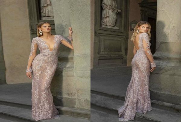 2020 berta prom dresses deep v neck lace appliqued beads backless mermaid evening gowns long sleeve formal party dress4186482, Black
2020 berta prom dresses deep v neck lace appliqued beads backless mermaid evening gowns long sleeve formal party dress4186482, Black