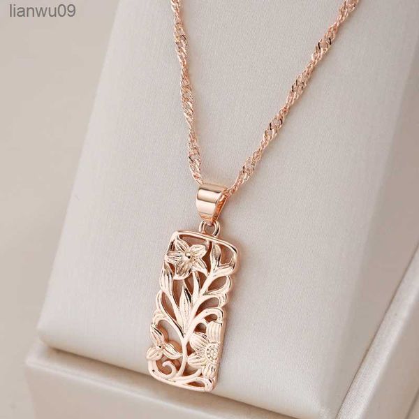 kinel vintage 585 rose gold color hollow flower pendant necklace boho ethnic wedding necklace for women fashion daily jewelry l230704, Silver
kinel vintage 585 rose gold color hollow flower pendant necklace boho ethnic wedding necklace for women fashion daily jewelry l230704, Silver