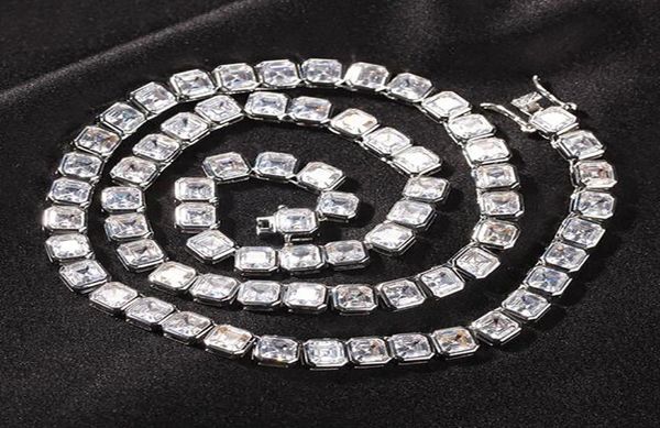 6mm 1 row solitaire tennis chain necklace silver finish lab diamonds cubic zircon earring men women gift jewelry 1622inch3760874, Black
6mm 1 row solitaire tennis chain necklace silver finish lab diamonds cubic zircon earring men women gift jewelry 1622inch3760874, Black
