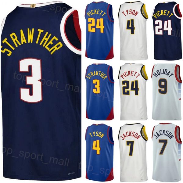 printed basketball men women jalen pickett jersey 24 hunter tyson 4 julian strawther 3 reggie jackson 7 justin holiday jamal murray michael, Black;red
printed basketball men women jalen pickett jersey 24 hunter tyson 4 julian strawther 3 reggie jackson 7 justin holiday jamal murray michael, Black;red