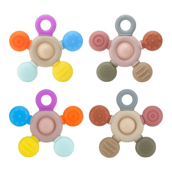 silicone rudder teether with textured bubble for baby teething relief pain chew toys bpa teether sensory fidget toy
silicone rudder teether with textured bubble for baby teething relief pain chew toys bpa teether sensory fidget toy
