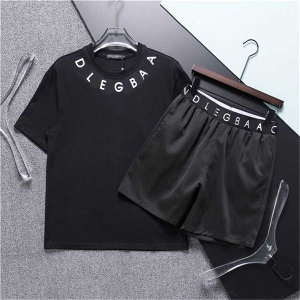 luxury designer mens tracksuit summer fashion male sets letters print short sleeve tees suit high end quality color t shirts and shorts pie, Gray
luxury designer mens tracksuit summer fashion male sets letters print short sleeve tees suit high end quality color t shirts and shorts pie, Gray