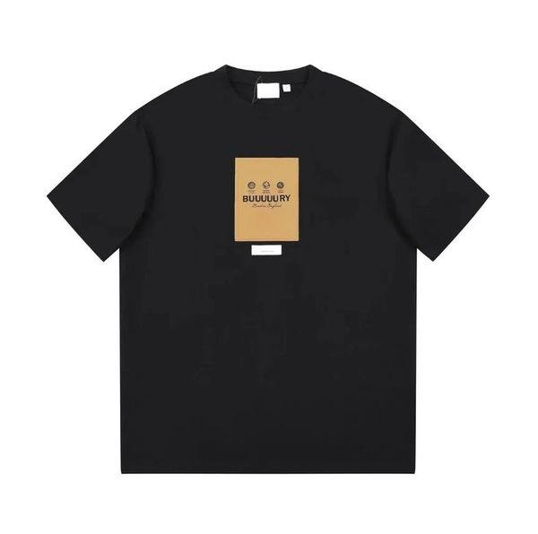 mens women designers t shirt loose fashion brands summer casual shirt luxurys clothing street shorts sleeve clothes t-shirts, White;black