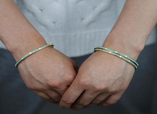 summmer fashion women hand bracelet jewelry gold color sparking clear cz blue turquoises stone bangle bracelets for women6707926, Golden;silver
summmer fashion women hand bracelet jewelry gold color sparking clear cz blue turquoises stone bangle bracelets for women6707926, Golden;silver