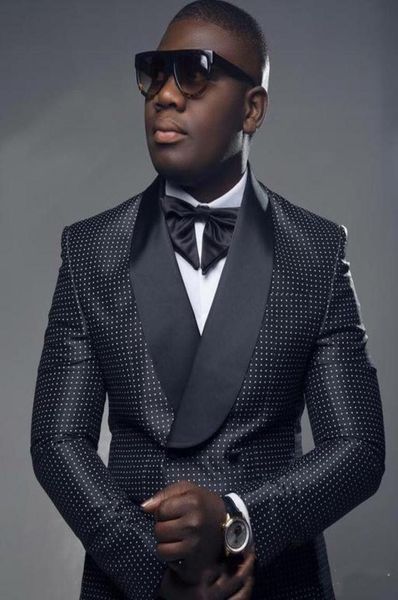 new fashion wedding black and white dots groom tuxedos shawl lapel groom suits for wedding prom party men suits jacket pants6676666, Black;gray
new fashion wedding black and white dots groom tuxedos shawl lapel groom suits for wedding prom party men suits jacket pants6676666, Black;gray