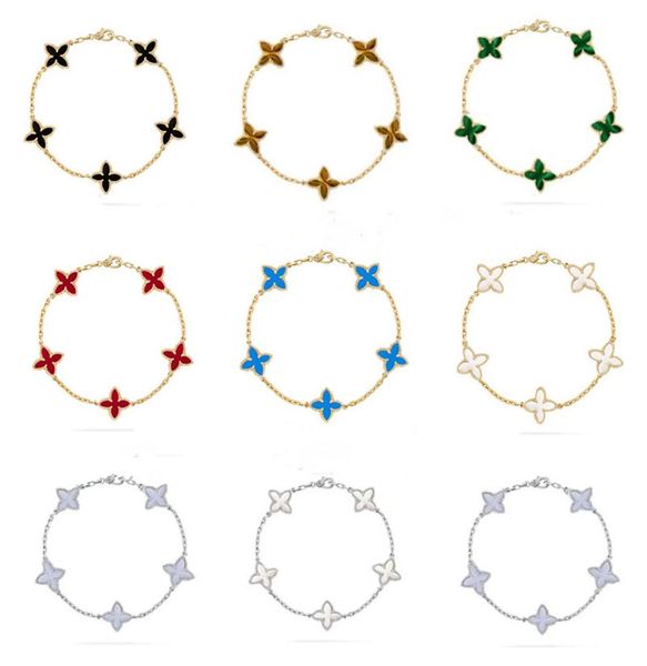 luxury designer charm bracelets 4 four leaf elegant fashion brand 18k gold silver agate shell mother of pearl women girls birthday9821580, Golden;silver
luxury designer charm bracelets 4 four leaf elegant fashion brand 18k gold silver agate shell mother of pearl women girls birthday9821580, Golden;silver