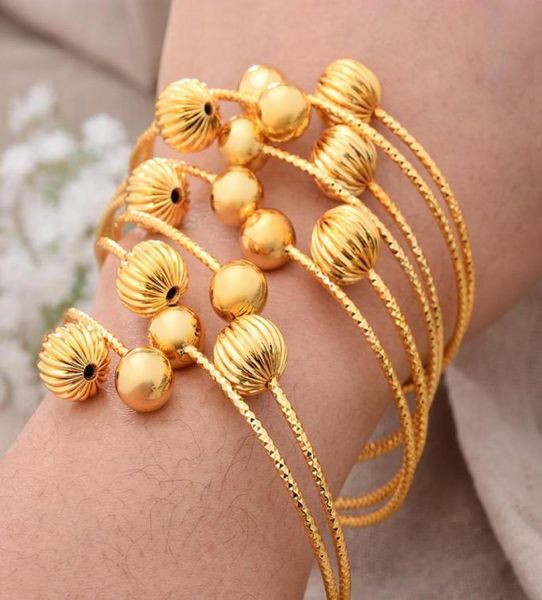 bangle 4pcslot dubai france luxury female bead gold color bangles for women bride wedding bracelet bijoux africaine jewelry8442116, Black
bangle 4pcslot dubai france luxury female bead gold color bangles for women bride wedding bracelet bijoux africaine jewelry8442116, Black