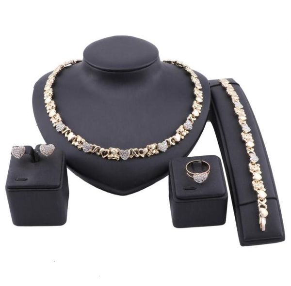 luxury women wedding heart crystal jewelry sets big chunky necklace earrings ring bracelet bridal dubai gold jewelry set7611771, Slivery;golden
luxury women wedding heart crystal jewelry sets big chunky necklace earrings ring bracelet bridal dubai gold jewelry set7611771, Slivery;golden