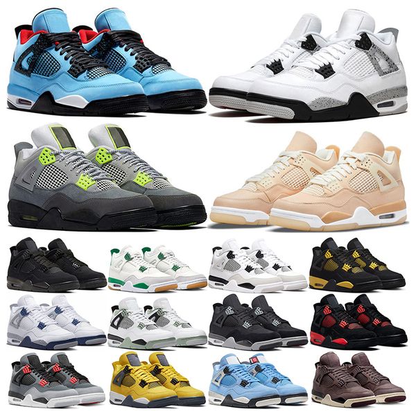2023 outdoor 4s basketball shoes black cat pine green military black thunder midnight navy seafoam red thunder infrared mens womens sports s
2023 outdoor 4s basketball shoes black cat pine green military black thunder midnight navy seafoam red thunder infrared mens womens sports s
