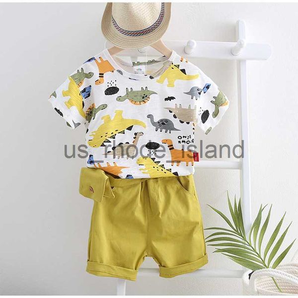 t-shirts summer fashion 2 3 4 5 6 7 8 10 12years cartoon animal print t-shirt + shorts handsome 2 pcs cotton sets for kids baby boys 210529, Blue
t-shirts summer fashion 2 3 4 5 6 7 8 10 12years cartoon animal print t-shirt + shorts handsome 2 pcs cotton sets for kids baby boys 210529, Blue
