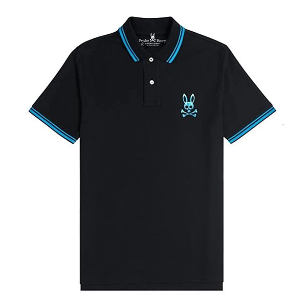 men's polos summer men polo shirt printed psycho bunny fashion lapel breathable casual tees short sleeve hip hop polos shirts 230713, White;black
men's polos summer men polo shirt printed psycho bunny fashion lapel breathable casual tees short sleeve hip hop polos shirts 230713, White;black