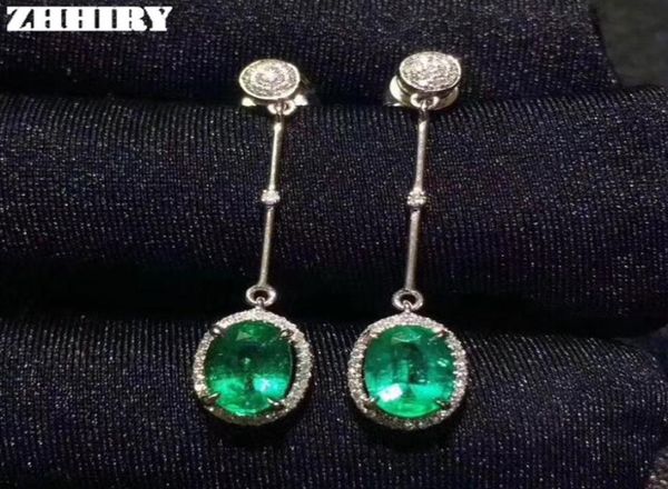 zhhiey natural emerald earrings genuine solid 925 sterling silver drop earrings real emeralds gemstone for women fine jewelry cj192879770, Golden
zhhiey natural emerald earrings genuine solid 925 sterling silver drop earrings real emeralds gemstone for women fine jewelry cj192879770, Golden