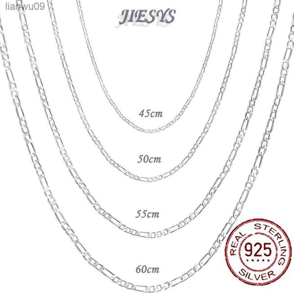 925 silver sterling 4mm chain necklace for men women silver necklaces fashion jewelry party wedding gift l230704
925 silver sterling 4mm chain necklace for men women silver necklaces fashion jewelry party wedding gift l230704