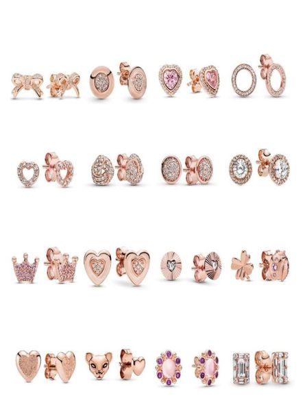 rose gold stud earrings fit original for women's wedding birthday gift european jewelry2875783, Golden;silver
rose gold stud earrings fit original for women's wedding birthday gift european jewelry2875783, Golden;silver