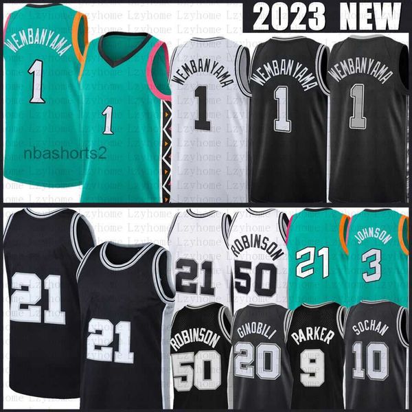 1 victor wembanyama basketball jerseys mens 3 keldon johnson david robinson 21 city jersey retro shirts
1 victor wembanyama basketball jerseys mens 3 keldon johnson david robinson 21 city jersey retro shirts