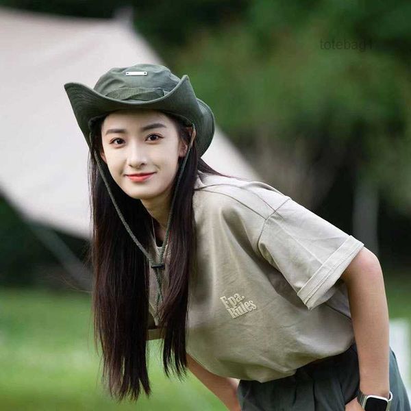 trendy outdoor caps drawstring fisherman hat for men and women in summer breathable sunscreen climbing fishing western cowboy cap y7kd, Blue;gray
trendy outdoor caps drawstring fisherman hat for men and women in summer breathable sunscreen climbing fishing western cowboy cap y7kd, Blue;gray