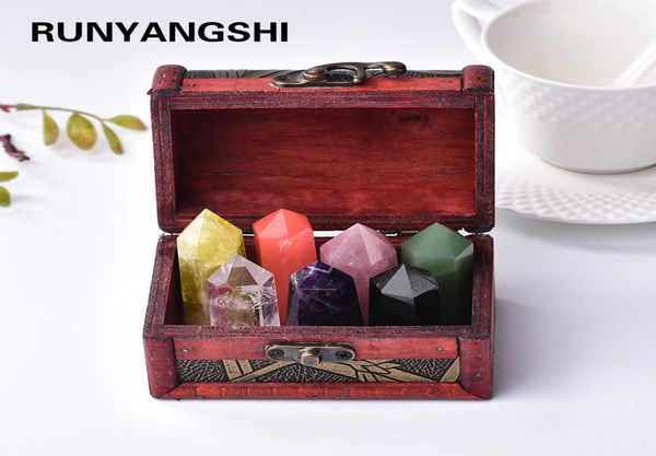 1set treasure wooden box suit seven star array crystal pillar crystal wand points energy gem8639009, Black
1set treasure wooden box suit seven star array crystal pillar crystal wand points energy gem8639009, Black