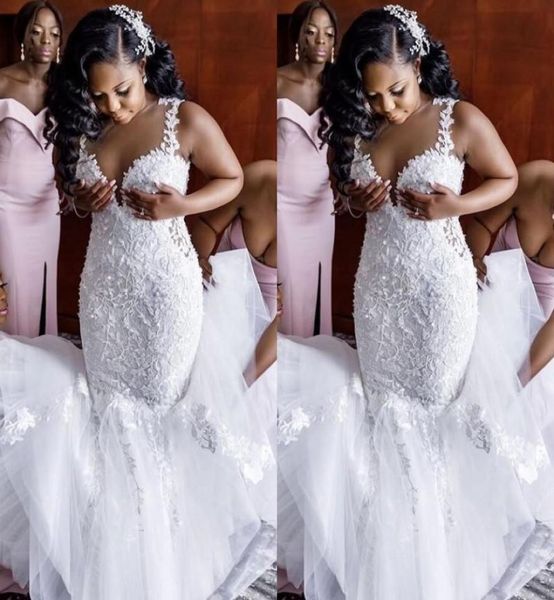 white lace wedding dress mermaid plus size floral appliques spaghetti straps sleeveless 2020 new african bridal gowns6560195
white lace wedding dress mermaid plus size floral appliques spaghetti straps sleeveless 2020 new african bridal gowns6560195