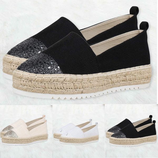 sandal flats shoes low spring and autumn canvas casual straw fashion loafers single 230713, Black
sandal flats shoes low spring and autumn canvas casual straw fashion loafers single 230713, Black