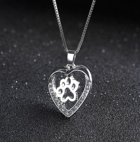 pretty pet dog paw love heart pendant silver color choker necklaces for women jewelry heart necklace2357295
pretty pet dog paw love heart pendant silver color choker necklaces for women jewelry heart necklace2357295