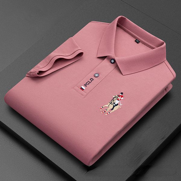 men's polos summer men's short sleeve turn-down collar thin breathable fashion casual business embroidery loose polo shirt 230712, White;black
men's polos summer men's short sleeve turn-down collar thin breathable fashion casual business embroidery loose polo shirt 230712, White;black