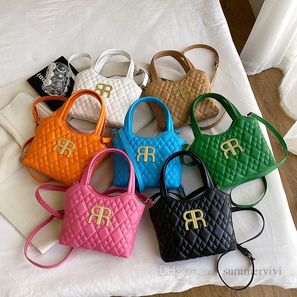 big girls diamond lattice quilted handbags old kids metal letter single shoulder tote lady style teenagers crossbody bags, Black
big girls diamond lattice quilted handbags old kids metal letter single shoulder tote lady style teenagers crossbody bags, Black