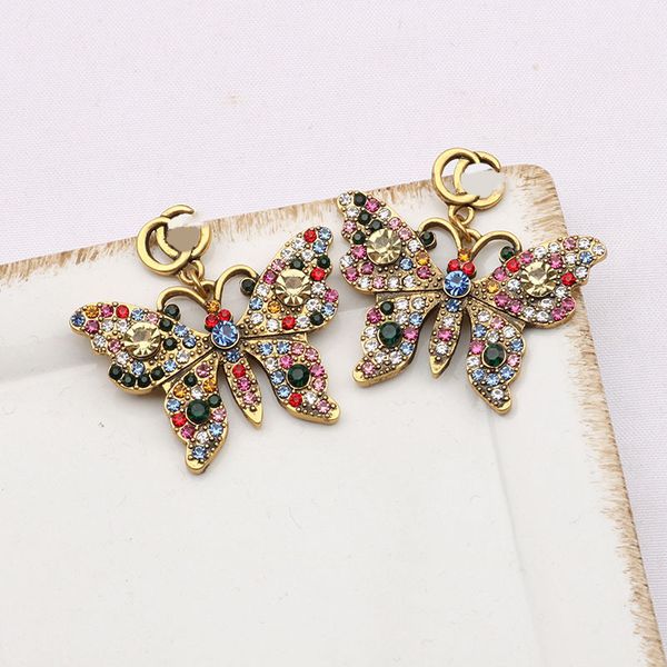 luxury designers earring stud famous women double letter butterfly earring letter wedding christm party gift jewerlry 20style, Golden;silver
luxury designers earring stud famous women double letter butterfly earring letter wedding christm party gift jewerlry 20style, Golden;silver