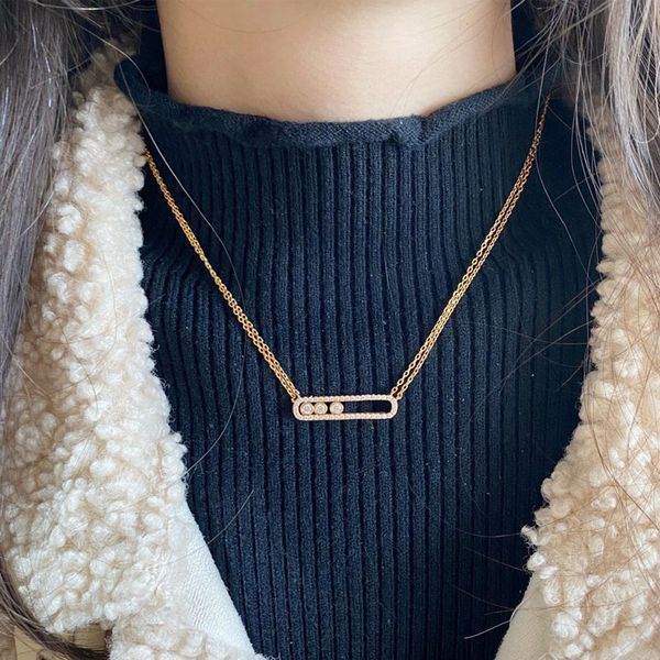 luxury brand elbow letter pendant necklace designed for women long chain 18k gold plated necklace designer jewelry exquisite accessories, Silver
luxury brand elbow letter pendant necklace designed for women long chain 18k gold plated necklace designer jewelry exquisite accessories, Silver