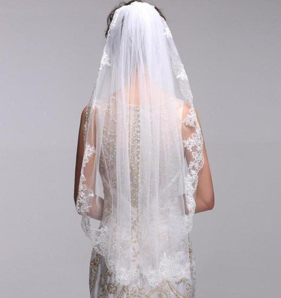 new simple lace applique edge 1t with comb lvory white elbow wedding veil bridal veils1672369, Black
new simple lace applique edge 1t with comb lvory white elbow wedding veil bridal veils1672369, Black