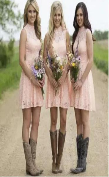 country short bridesmaid dresses 2019 blush pink sleeveless above knee length bridesmaid gowns lace maid of the honor party 3791499, White;pink
country short bridesmaid dresses 2019 blush pink sleeveless above knee length bridesmaid gowns lace maid of the honor party 3791499, White;pink