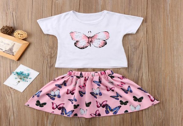 2019 kids baby girls butterfly printed tshirt skirts dress 2piece set outfits toddler clothes children short sleeve dresses clot6906216, Red;yellow
2019 kids baby girls butterfly printed tshirt skirts dress 2piece set outfits toddler clothes children short sleeve dresses clot6906216, Red;yellow