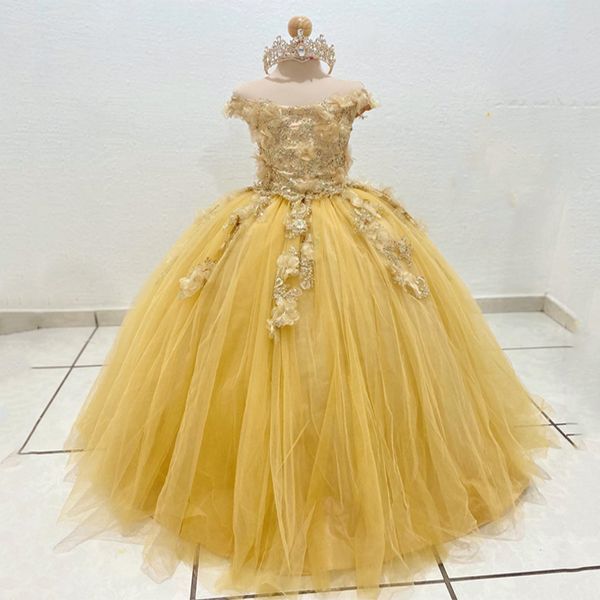yellow vestido de 15 anos princess 3dflower girls dress applique lace tull off shoulder mexican child dress bead first communion, White;red
yellow vestido de 15 anos princess 3dflower girls dress applique lace tull off shoulder mexican child dress bead first communion, White;red