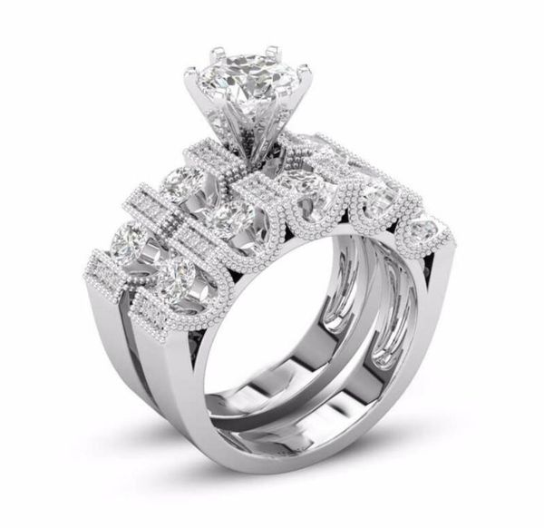 unique choucong vintage fashion jewelry couple rings 925 silver fill retro eternity round cut white z cz diamond women bridal 3632655, Slivery;golden
unique choucong vintage fashion jewelry couple rings 925 silver fill retro eternity round cut white z cz diamond women bridal 3632655, Slivery;golden