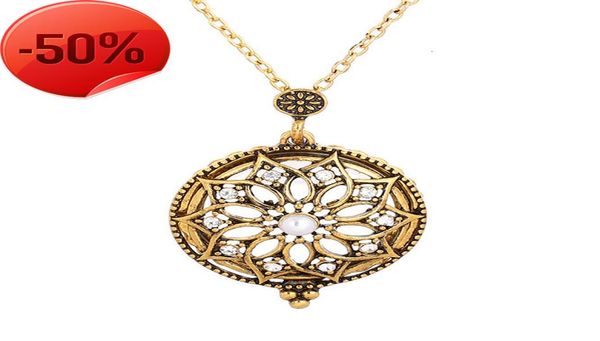 new style flower pearl magnifying glass pendant fashion round long necklace8562353, Silver
new style flower pearl magnifying glass pendant fashion round long necklace8562353, Silver