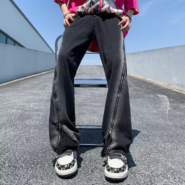 mens jeans y2k fashion vintage black flared baggy pants men clothing split zipper straight hip hop denim trousers vetement homme 230712, Blue
mens jeans y2k fashion vintage black flared baggy pants men clothing split zipper straight hip hop denim trousers vetement homme 230712, Blue