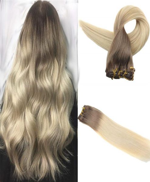 brazilian ombre hair 6 medium brown to 613 bleach blonde real human straight clip in hair extension thick end 7pcs 120g2815619, Black
brazilian ombre hair 6 medium brown to 613 bleach blonde real human straight clip in hair extension thick end 7pcs 120g2815619, Black
