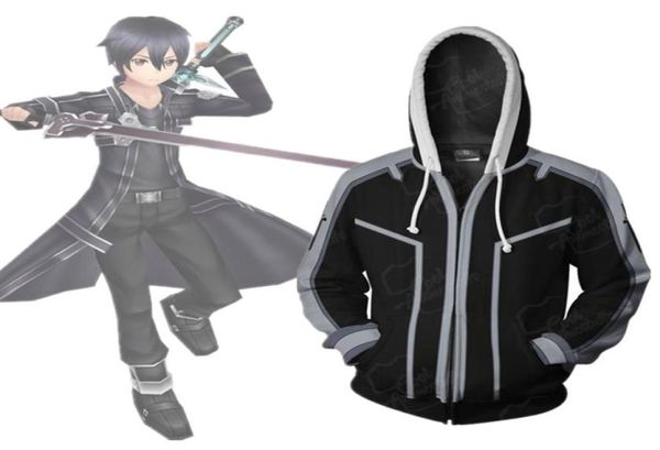 asian size japan anime sword art online kirito cosplay costume 3d long sleeve zipper coat jacket hoodie1692716, Black
asian size japan anime sword art online kirito cosplay costume 3d long sleeve zipper coat jacket hoodie1692716, Black